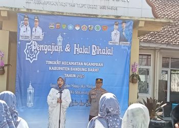 Kecamatan Ngamprah Adakan Halal Bihalal 1446 H, Sekaligus Pengajian Rutin Di Aula BerAHLAK