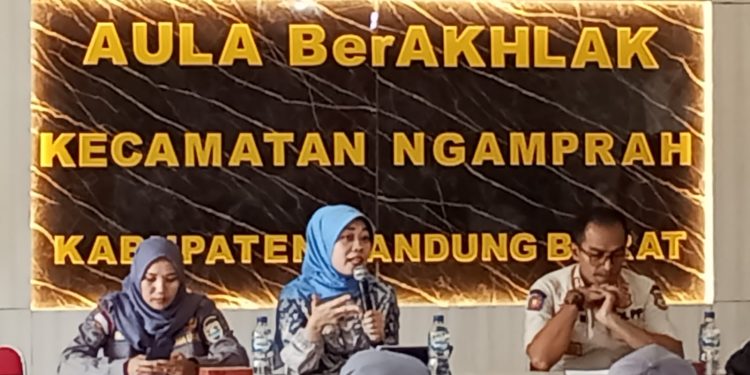 Satuan Polisi Pamong Praja KBB Adakan Peningkatan Kapasitas Satlinmas Se-Kecamatan Ngamprah