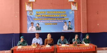 Rakor PKK Tingkat Kecamatan Ngamprah Digelar Di Desa Tanimulya Tahun 2025