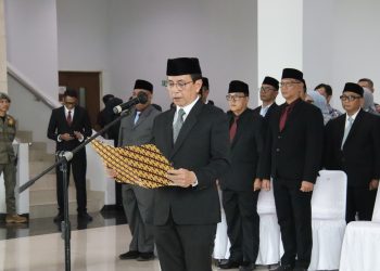 Gantikan Ade Zakir, R. Eriska Hedrayana Dilantik Menjadi Penjabat Sekertaris Daerah kabupaten Bandung Barat 