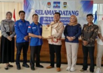Komisi Pemilihan Umum Kabupaten Bandung Barat Melaksanakan Roadshow Ke DPC Partai Demokrat
