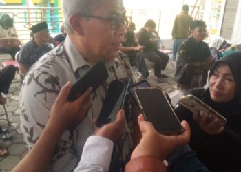 598 PBP di Desa Sukatani KBB Menerima Bantuan Pangan Dari Bulog