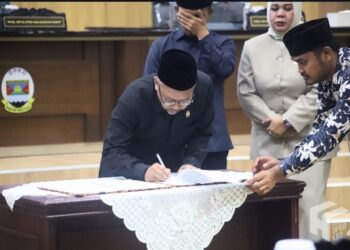 Rapat Paripurna DPRD KBB Mendengarkan Penyampaian Badan Anggaran Tahun Anggaran 2026